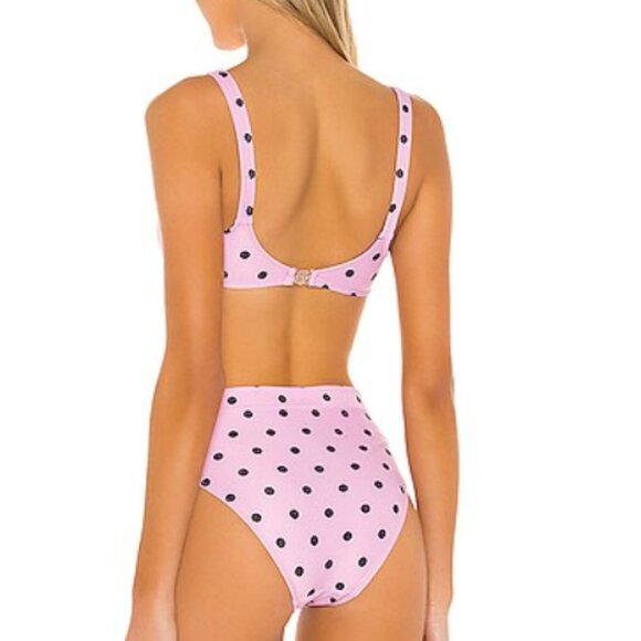 Faithful the Brand Evie Bikini in Sylvester Dot Print Bikini - Picture 3 of 8
